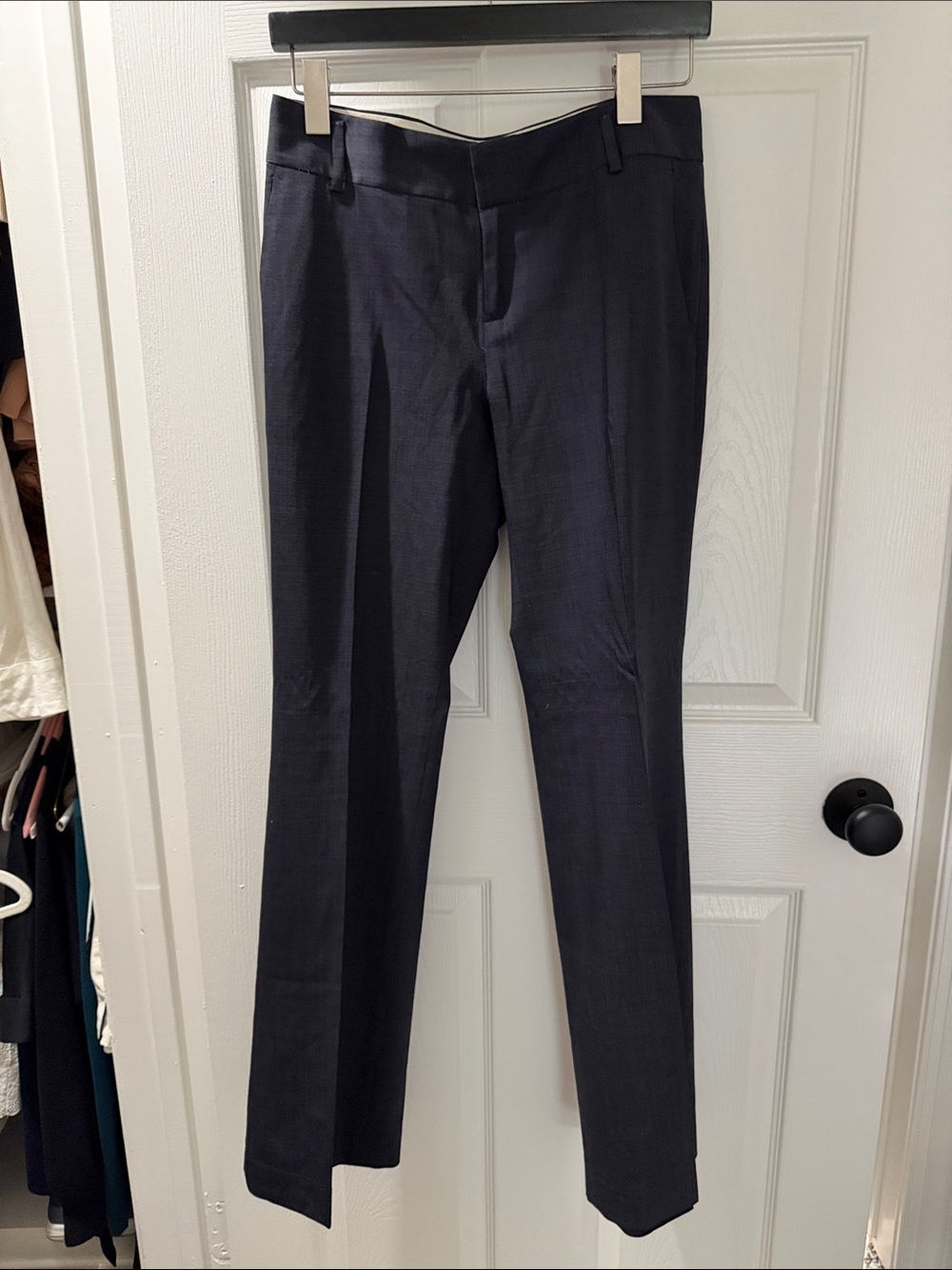 Banana Republic “Martin” Fit Trousers in Navy